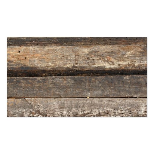 Wood Shack Wall Business Card 2 (back side)