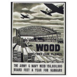 Wood Shelters Our Planes flyers