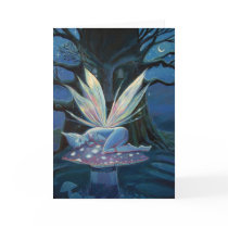 Wood Spirit - Fairy Art Greeting Card by SusanRodio Wood Spirit - Fairy Art Greeting Card