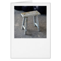 WOOD STOOL Card by ReneBui WOOD STOOL Card