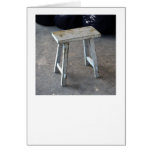 WOOD STOOL Card