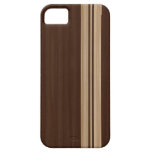 Wood Stripes iPhone 5 Case - Surfboard Style