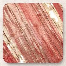 Wood Texture Beverage Coaster