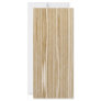 wood texture personalized rack card