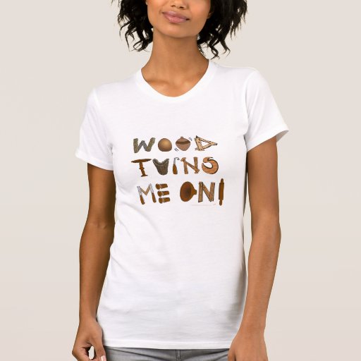 Funny Gift for Woodturner Deserted Island Cartoon Tee Shirt