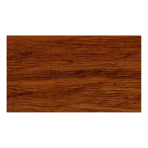 Wood Veneer Business Cards (back side)