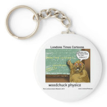 Woodchuck Physics Funny Gifts Tees Mugs & Cards keychains