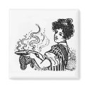 Woodcut Cook magnets by MagnetMadness Woodcut Cook magnets