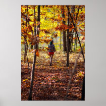 Wooded Walk Poster