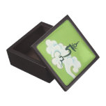 WOODEN BOX  Green Tara Symbol: the Seed Syllable Premium Gift Boxes