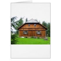 Wooden Cottage In South Bohemia cards