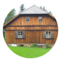 Wooden Cottage In South Bohemia stickers