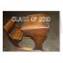 Wooden Desk and Chair Class of 2010 Card