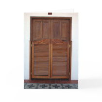 Wooden Doors over Door cards