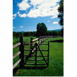 Wooden fence, Vermont, U.S.A.