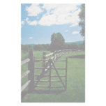 Wooden fence, Vermont, U.S.A. Customized Stationery