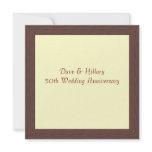 Wooden Frame Illustration Decorative Border Personalized Announcement