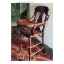 Wooden High Chair cards
