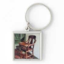 Wooden High Chair keychains