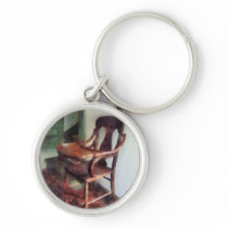 Wooden High Chair keychains