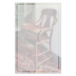 Wooden High Chair Personalized Stationery