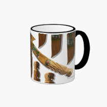 Wooden Knives Mug mugs