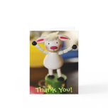 Wooden Lamb Cards