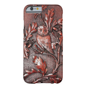 wooden owl iphone barely there iPhone 6 case
