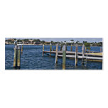 Wooden Pier Bookmark Business Card