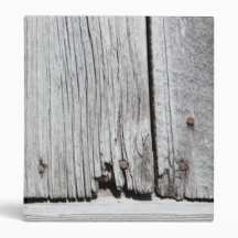 Wooden planks with nails binder