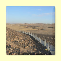 Wooden road leading to a hill peak magnets by Yarijik Wooden road leading to a hill peak magnets