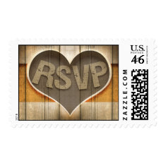 wooden rsvp stamps