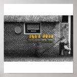 Wooden shoes poster
