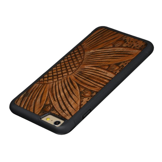 Wooden Sunflower Wood iPhone 6 6S Plus Covers Carved® Cherry iPhone 6 Plus Bumper Case-4