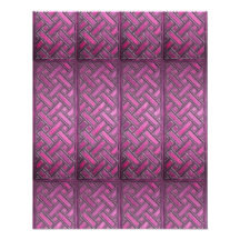 Wooden Weave Pattern Purple Photo