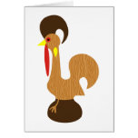 Woodgrain, Galo de barcelos Greeting Card