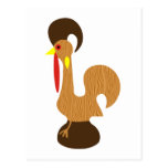Woodgrain, Galo de barcelos Post Card