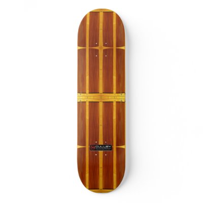 'Woodie' abstract Skate Boards by PeterCulley