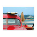 Woodie at the beach postcards