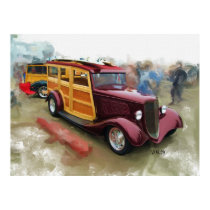 Woodie Car Show posters by ezcat1 Woodie Car Show posters