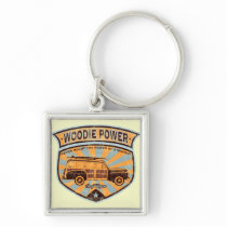 Woodie Wagon Key Chains