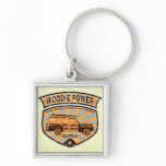 Woodie Wagon Key Chains