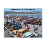 Woodies On The Wharf 2010 Santa Cruz Postcard