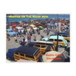 Woodies On The Wharf Santa Cruz 2011 Postcard