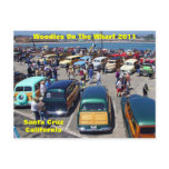 Woodies On The Wharf Santa Cruz 2011 Postcard