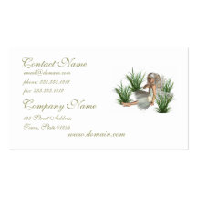 Woodland Angel Business Cards 