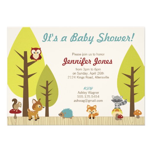 woodland_animals_baby_shower_invitation ...