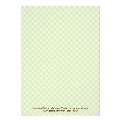 Woodland Animals Baby Shower Invitation