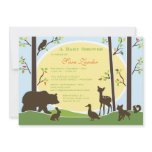 Woodland Baby Shower Invitation