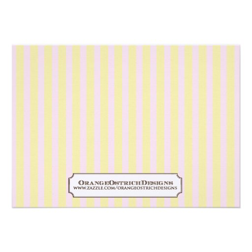 Woodland Baby Shower Invitation | Girl